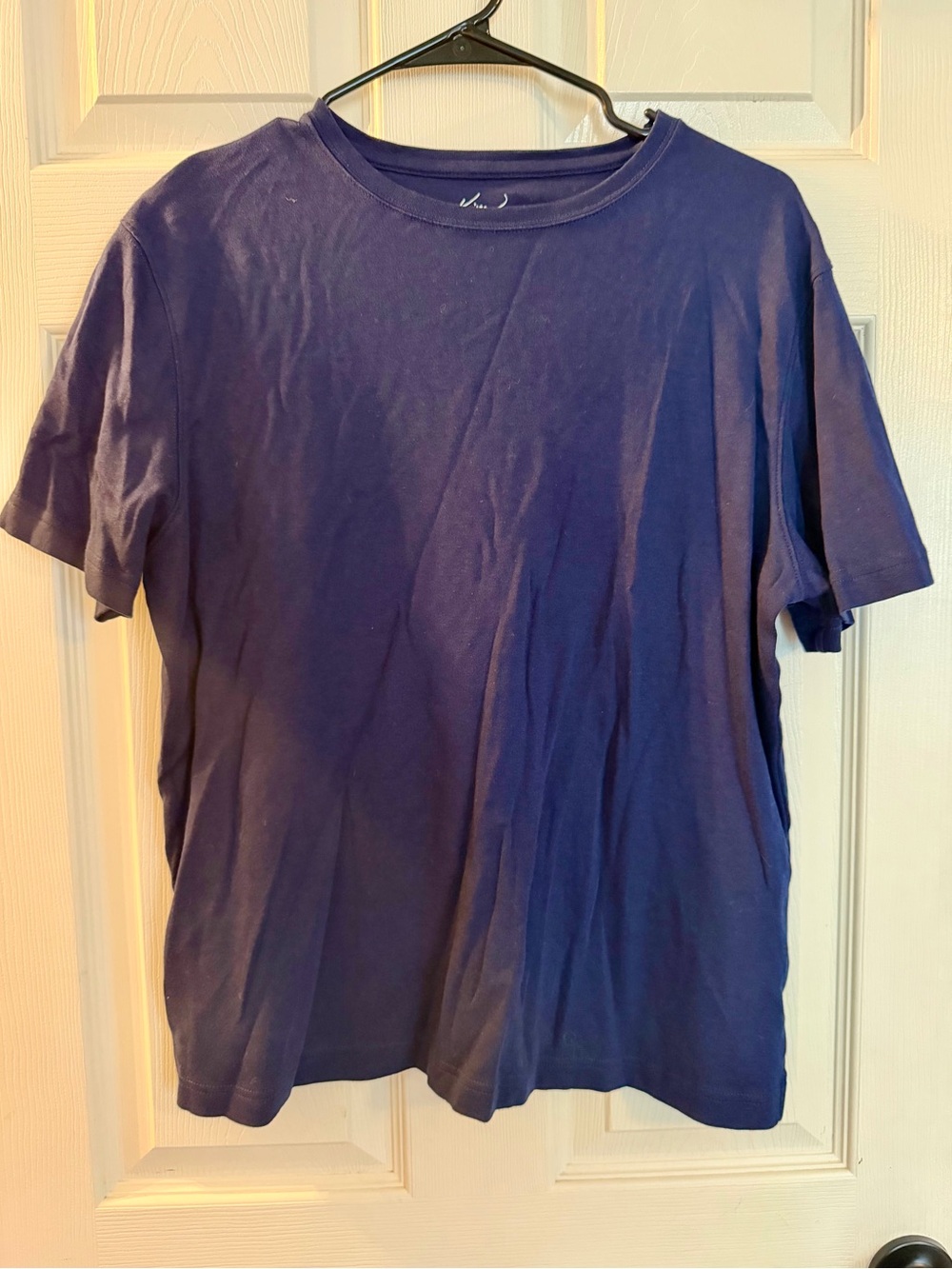 Kim Rogers Short Sleeve Crewneck Tee in Navy